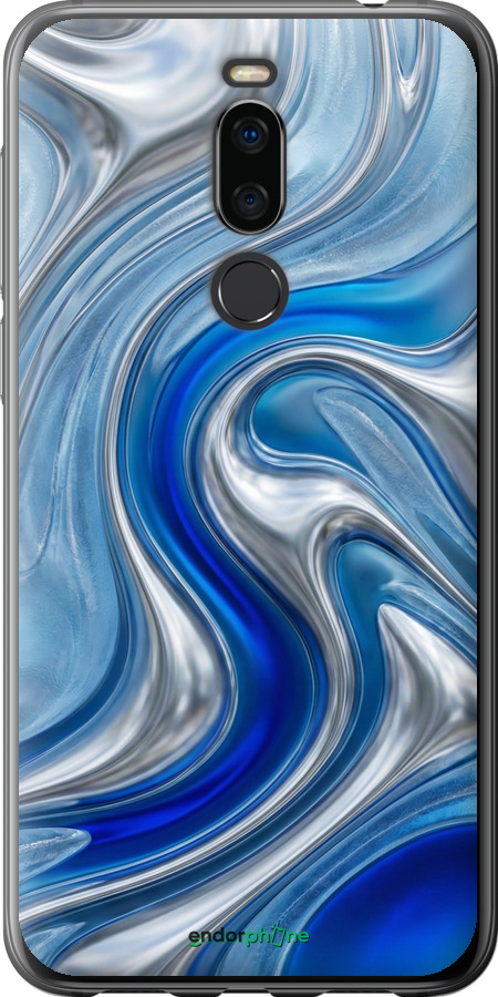 Силиконовый чехол Liquid Chrome для Meizu X8 - 6781u-1601 изображение 