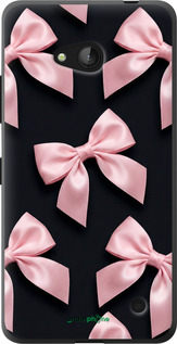 2D пластиковый чехол 'Coquette Ribbons Dark Coquette' для Microsoft Lumia 640 изображение 1
