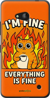 2D пластиковый чехол 'Funny Cat' для Microsoft Lumia 640 изображение 5