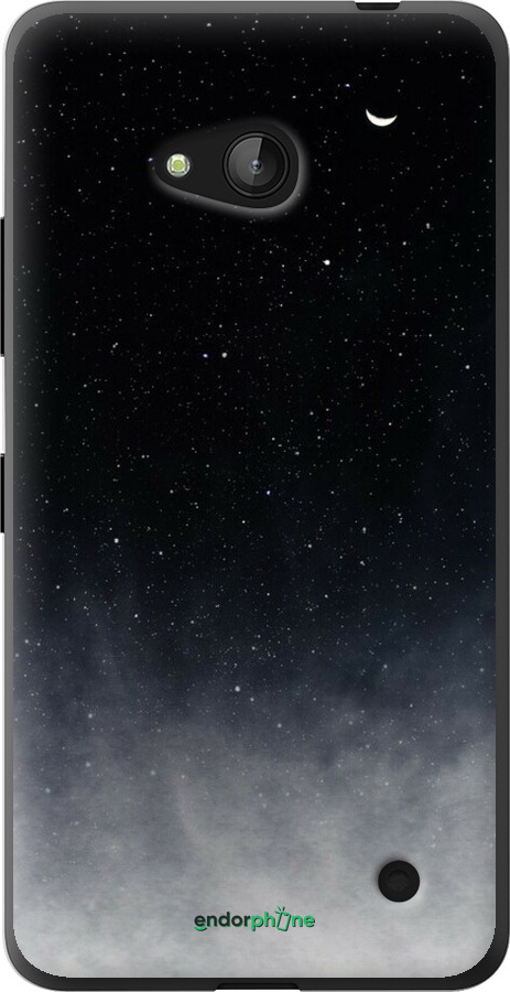 2D пластиковый чехол Сині хмари, Синій місяць для Microsoft Lumia 640 - 6396t-273 изображение 