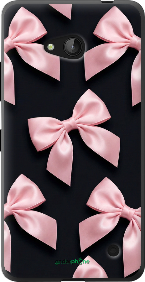 2D пластиковый чехол Coquette Ribbons Dark Coquette для Microsoft Lumia 640 - 6767t-273 изображение 