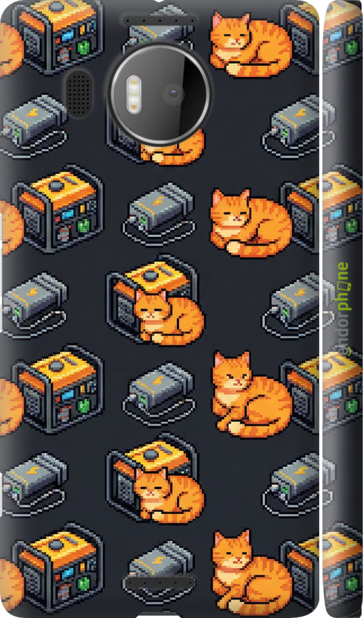 3D пластиковый глянцевый чехол Autonomous Zone для Microsoft Lumia 950 XL Dual Sim - 6771c-407 изображение 