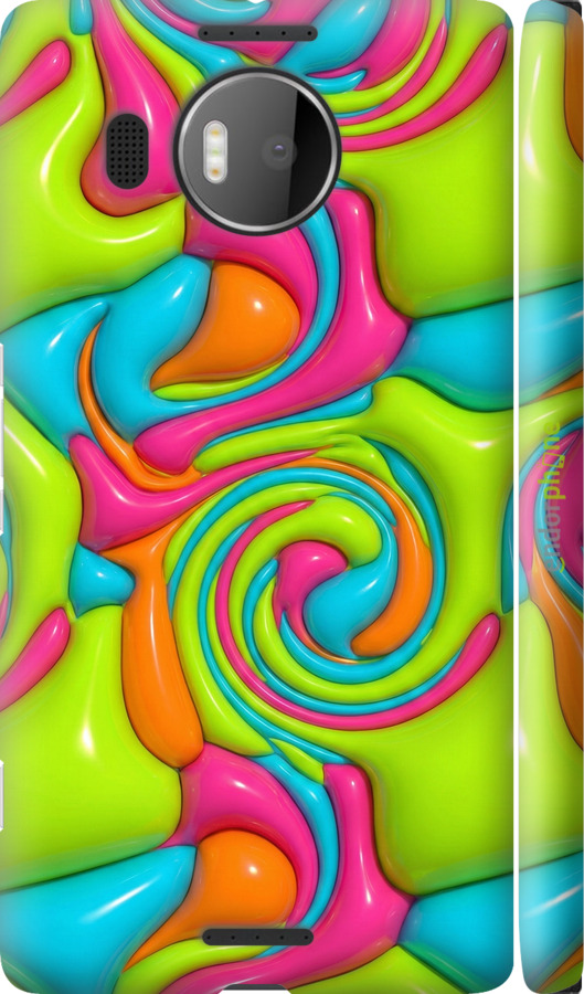 3D пластиковый глянцевый чехол Y2K Jelly Dream для Microsoft Lumia 950 XL Dual Sim - 6780c-407 изображение 