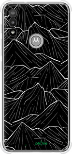 Силикон с усиленными углами чехол С изображением Темных гор для Motorola E20 - 6489sp-2509 изображение 