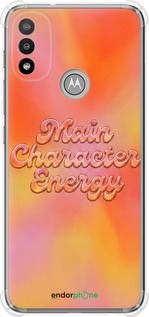 Силикон с усиленными углами чехол 'Aura Gradient Main Character Energy Aesthetic Y2K' для Motorola E20 изображение 5