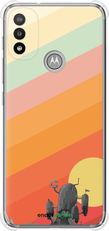 Силикон с усиленными углами чехол № 5420 для Motorola E20 - 5420sp-2509 изображение 
