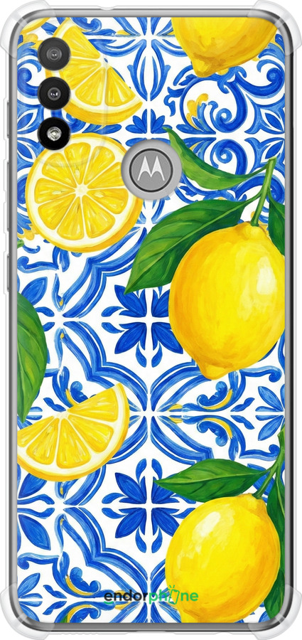 Силикон с усиленными углами чехол Grocery Girl Italian Summer для Motorola E20 - 6766sp-2509 изображение 