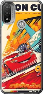 Силиконовый чехол Тачки для Motorola E20 - 6288u-2509 изображение 