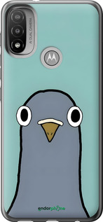 Силиконовый чехол Голубь для Motorola E20 - 6388u-2509 изображение 