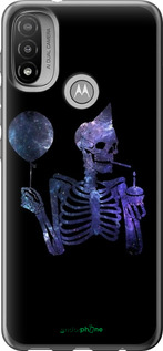 Силиконовый чехол Скелетное искусство для Motorola E20 - 6536u-2509 изображение 