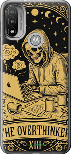 Силиконовый чехол The Overthinker для Motorola E20 - 6774u-2509 изображение 
