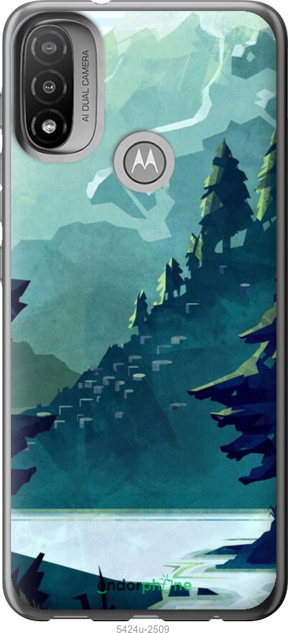Силіконовий чехол № 5424 для Motorola E20 - 5424u-2509 изображение 
