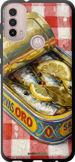 TPU чехол 'Vintage Sardine Tin Phone' для Motorola E40 изображение 8