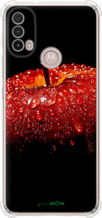 Силикон с усиленными углами чехол Яблоко для Motorola E40 - 6022sp-2660 изображение 