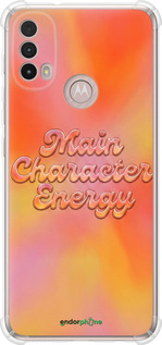 Силіконовий протиударний с посиленими кутами чехол Aura Gradient Main Character Energy Aesthetic Y2K для Motorola E40 - 6783sp-2660 изображение 