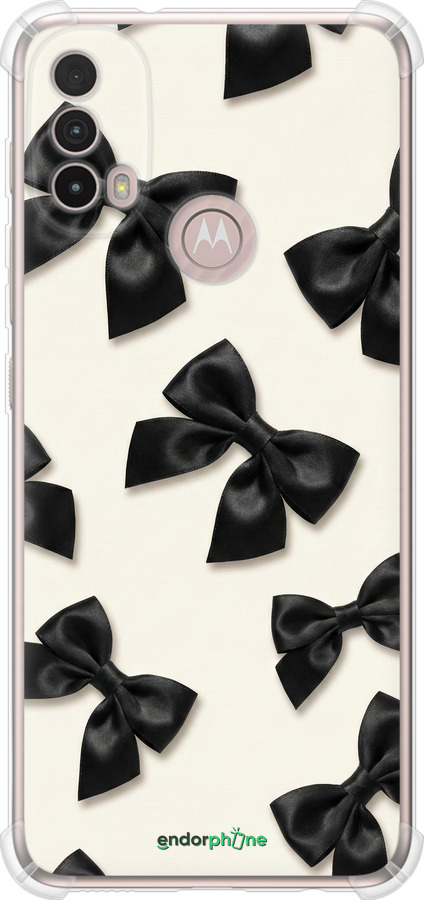 Силикон с усиленными углами чехол Dark Coquette для Motorola E40 - 6765sp-2660 изображение 