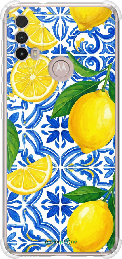 Силикон с усиленными углами чехол Grocery Girl Italian Summer для Motorola E40 - 6766sp-2660 изображение 