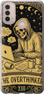 Силиконовый чехол The Overthinker для Motorola E40 - 6774u-2660 изображение 