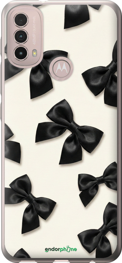 Силіконовий чехол Dark Coquette для Motorola E40 - 6765u-2660 изображение 