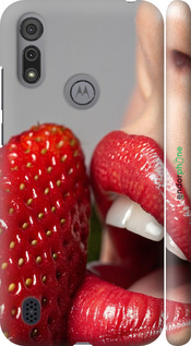 3D пластиковий матовий чехол Насолода для Motorola E6s - 6701m-2001 изображение 