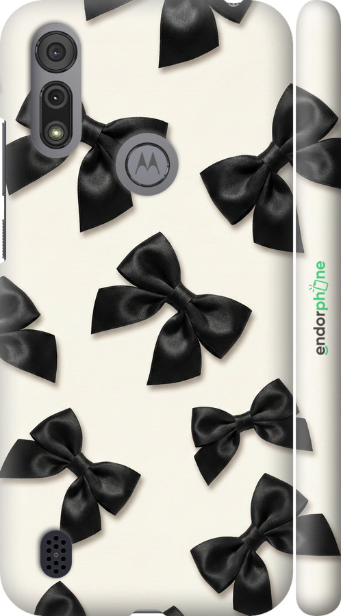 3D пластиковий матовий чехол Dark Coquette для Motorola E6s - 6765m-2001 изображение 