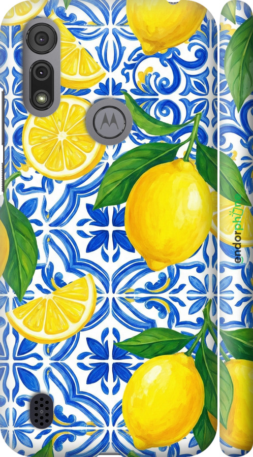 3D пластиковий матовий чехол Grocery Girl Italian Summer для Motorola E6s - 6766m-2001 изображение 