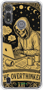 Силикон с усиленными углами чехол The Overthinker для Motorola E6i - 6774sp-2355 изображение 