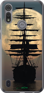 Силиконовый чехол Корабль для Motorola E6i - 5998u-2355 изображение 