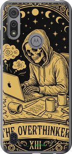Силиконовый чехол 'The Overthinker' для Motorola E6i изображение 1