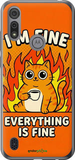 Силиконовый чехол 'Funny Cat' для Motorola E6i изображение 9