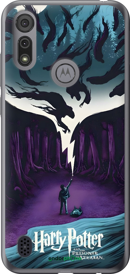 Силиконовый чехол Гарри Поттер 2 для Motorola E6i - 6337u-2355 изображение 