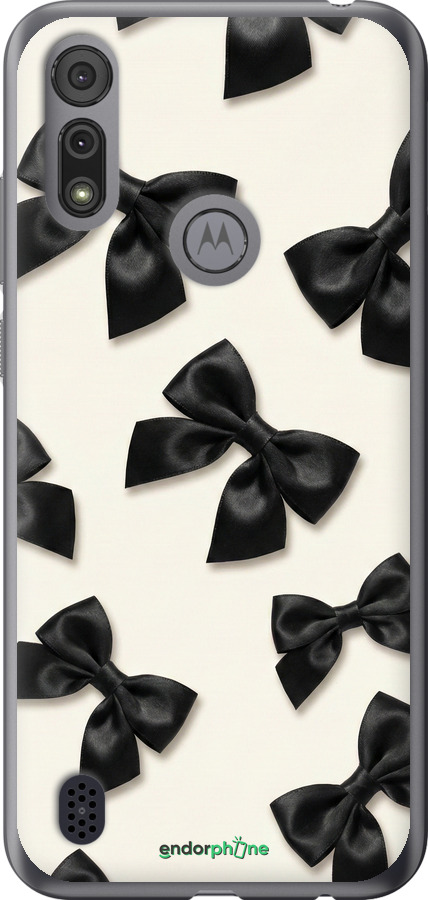 Силиконовый чехол Dark Coquette для Motorola E6i - 6765u-2355 изображение 