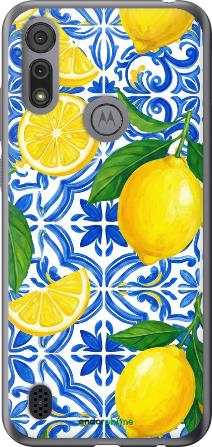 Силиконовый чехол Grocery Girl Italian Summer для Motorola E6s - 6766u-2001 изображение 