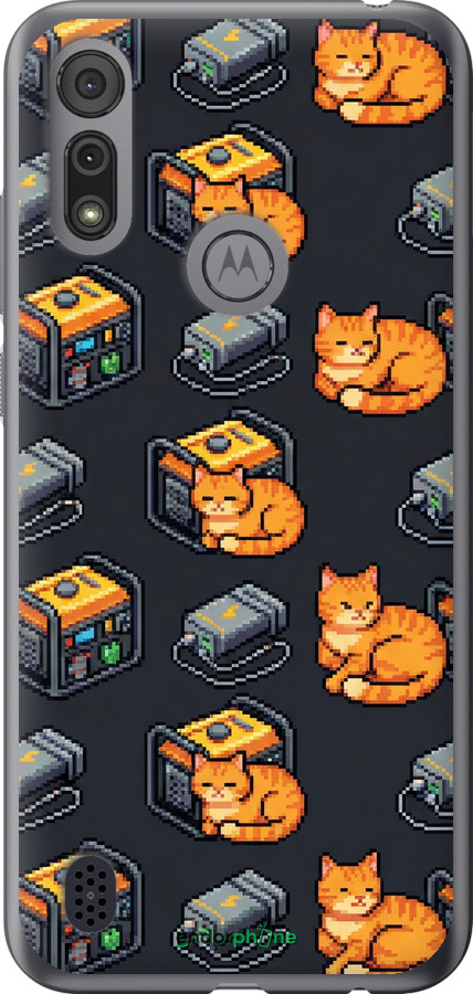 Силиконовый чехол Autonomous Zone для Motorola E6s - 6771u-2001 изображение 