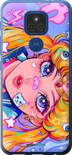 Силиконовый чехол Сейлор Мун 4 для Motorola E7 Plus - 6353u-2107 изображение 