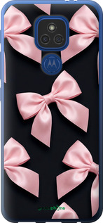 Силіконовий чехол Coquette Ribbons Dark Coquette для Motorola E7 Plus - 6767u-2107 изображение 