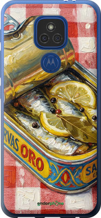 Силиконовый чехол Vintage Sardine Tin Phone для Motorola E7 Plus - 6772u-2107 изображение 