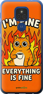 Силиконовый чехол 'Funny Cat' для Motorola E7 Plus изображение 5