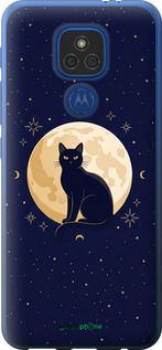 Силиконовый чехол 'Cute Cat Celestial/Witchy' для Motorola E7 Plus изображение 3