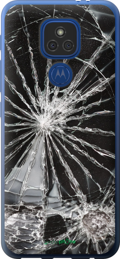 Силиконовый чехол Glass для Motorola E7 Plus - 6608u-2107 изображение 