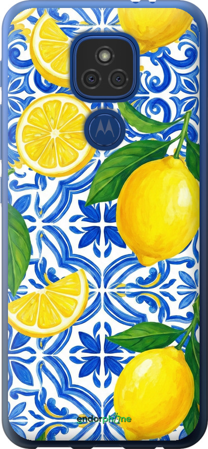 Силиконовый чехол Grocery Girl Italian Summer для Motorola E7 Plus - 6766u-2107 изображение 