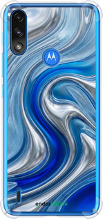 Силіконовий протиударний с посиленими кутами чехол Liquid Chrome для Motorola E7 Power - 6781sp-2284 изображение 