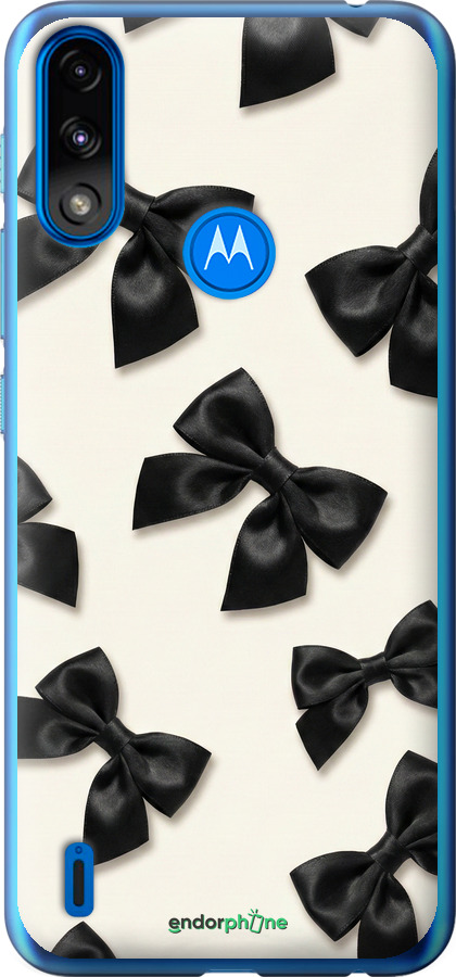 Силиконовый чехол Dark Coquette для Motorola E7 Power - 6765u-2284 изображение 