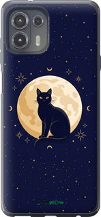 Силіконовий чехол Cute Cat Celestial/Witchy для Motorola Edge 20 Lite - 6787u-2496 изображение 