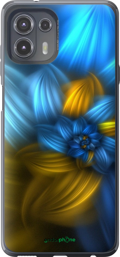 

Силіконовий чохол "Візерунок 46" для Motorola Edge 20 Lite, Синій