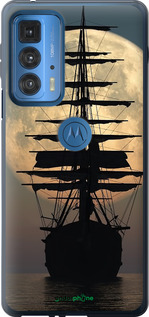 Силіконовий чехол Корабель для Motorola Edge 20 Pro - 5998u-2662 изображение 