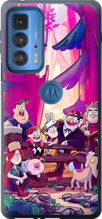 Силиконовый чехол Гравити Фолз для Motorola Edge 20 Pro - 6365u-2662 изображение 