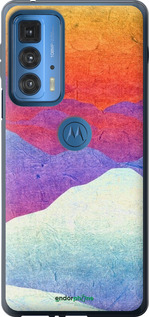 Силиконовый чехол Горный закат для Motorola Edge 20 Pro - 6479u-2662 изображение 