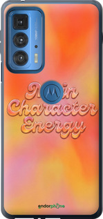 Силиконовый чехол Aura Gradient Main Character Energy Aesthetic Y2K для Motorola Edge 20 Pro - 6783u-2662 изображение 