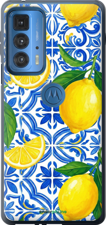 Силиконовый чехол Grocery Girl Italian Summer для Motorola Edge 20 Pro - 6766u-2662 изображение 